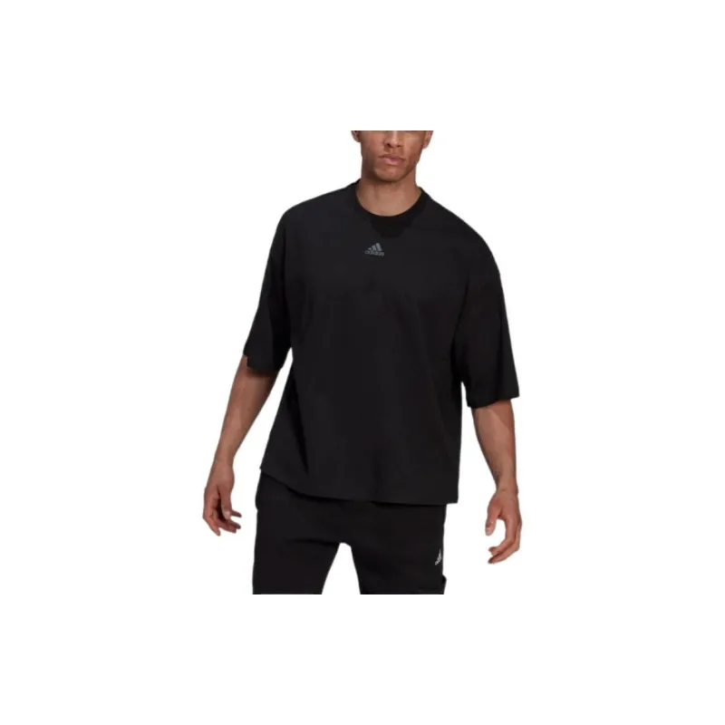 Adidas T-Shirt Men's Black Japan Version-1