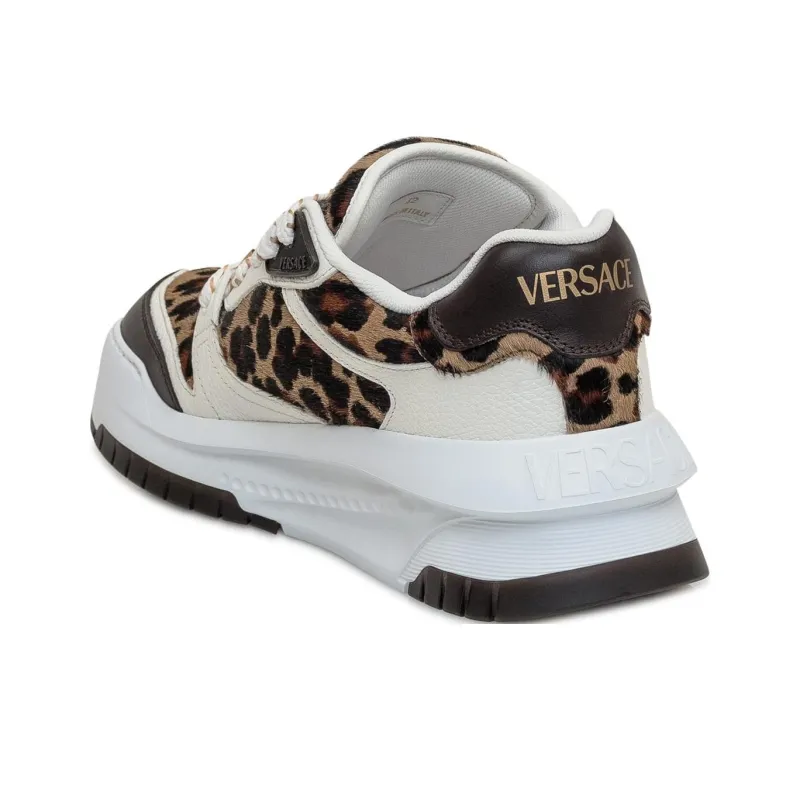 VERSACE Odissea Low Top Casual Shoes Men's White-3