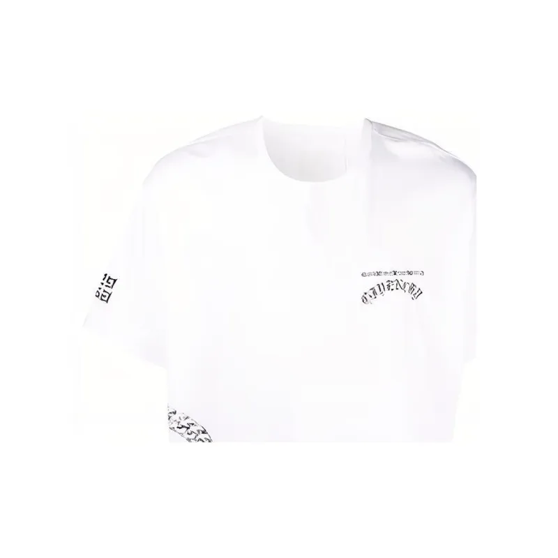 Givenchy Symbol Circle Chain Oversized T Shirt-4