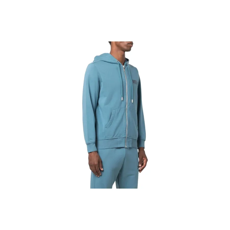 DIESEL Sweatshirts Men Blue-3