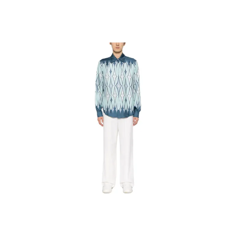 AMIRI Graphic Printed Buttoned Shirt-1