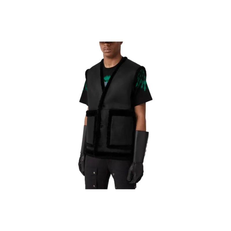 Burberry Pocket Detailed V Neck Gilet-2