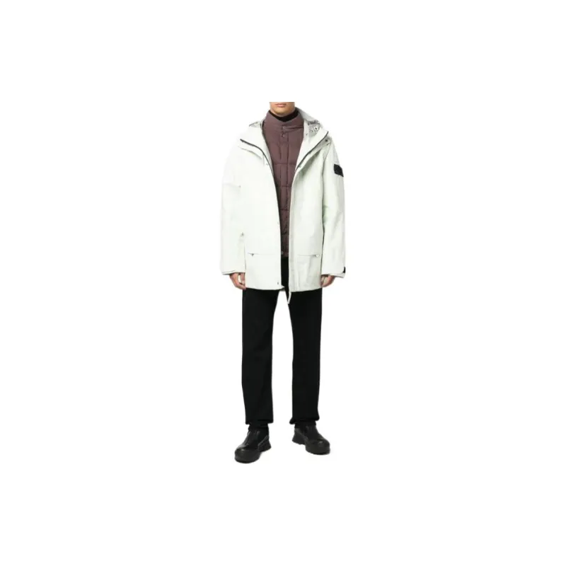 STONE ISLAND Jackets Men Mint Green-1