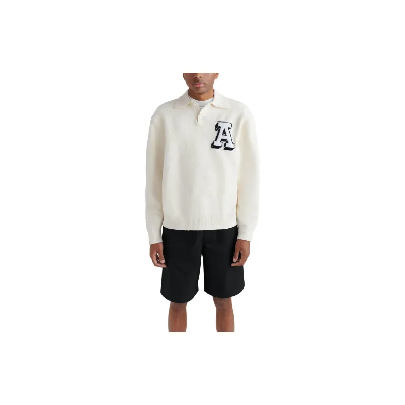 Axel Arigato Team Long Sleeved Polo Jumper-2