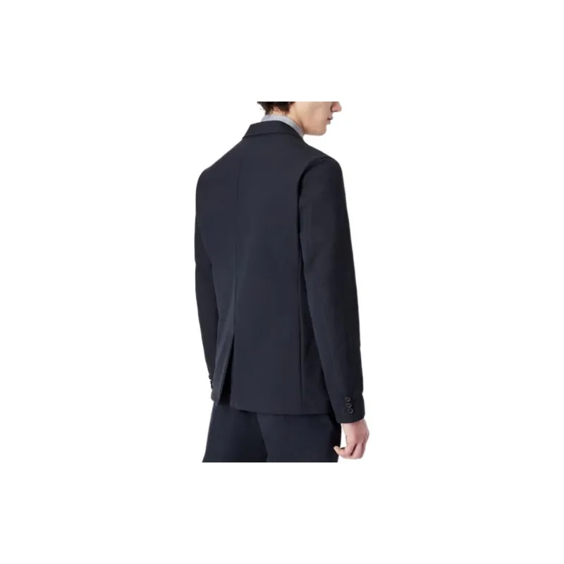 ARMANI EXCHANGEAE FW22 Business Suit Coat Men's Marine Blue-2