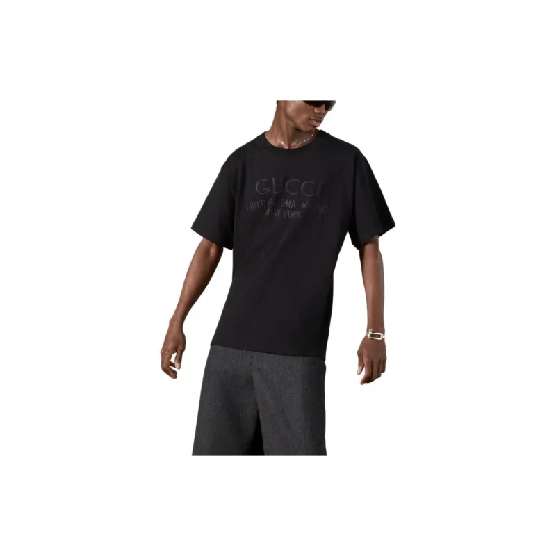 GUCCI T Shirts Men Black-4