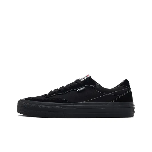 zapatillas de running mujer trail amortiguación media talla 30.5 negras Flat Top Low Top Skateboard Shoes Unisex Black Warrior