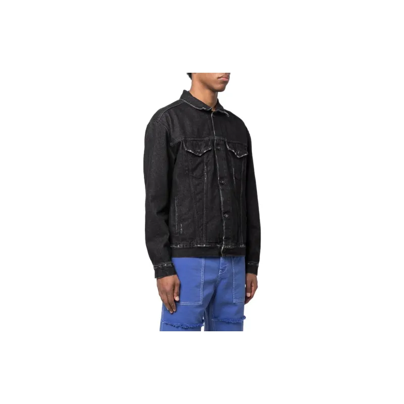 Marcelo Burlon Tempera Cross Stone Slim Jacket-3