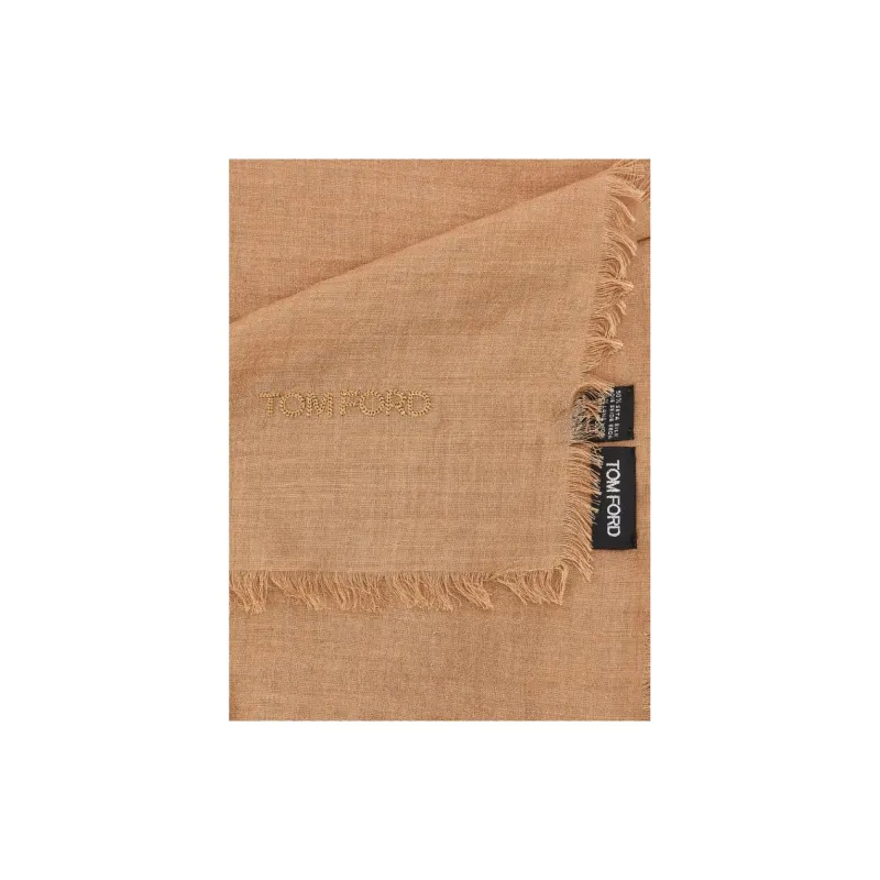 TOM FORD Frayed Scarf-2