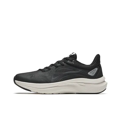 Anta Running Collection Anti Slip And Wear Resistant Breathable Low Top Casual Running Shoes Women's Black