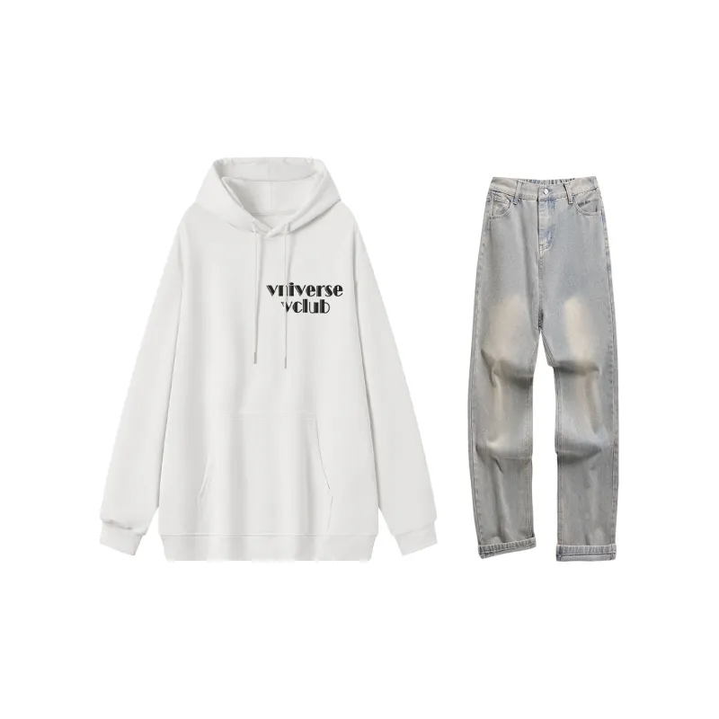 VniVerseVClub Sweatshirt Set Unisex-5