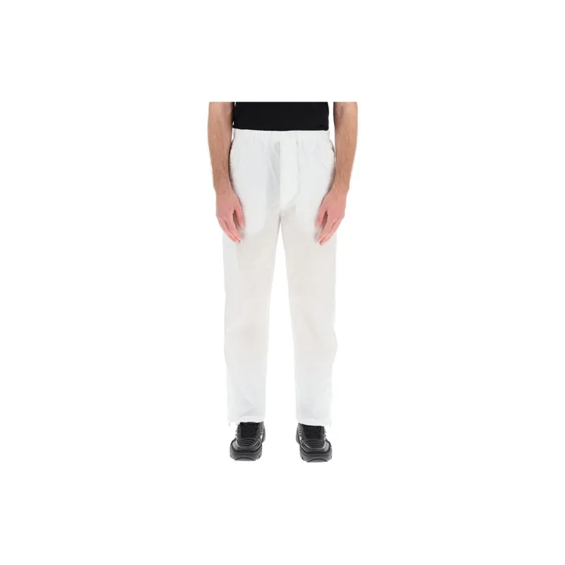 PRADA Knitted Sweatpants Men White-2