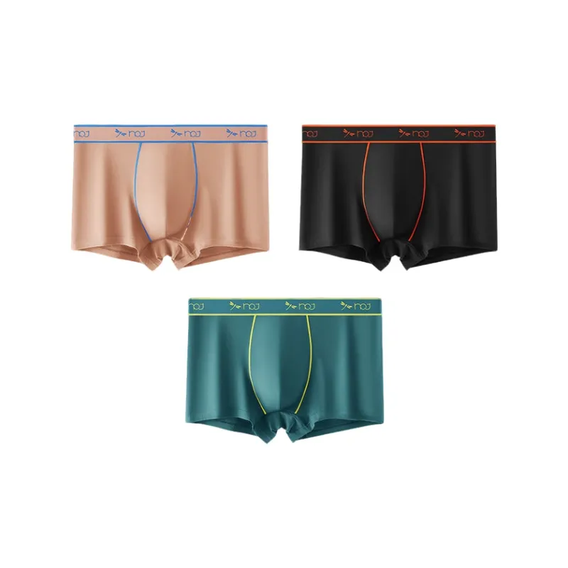 RED DRAGONFLY 100% Cotton Underpants Skin Friendly And Comfortable Men's 3 Pack-11