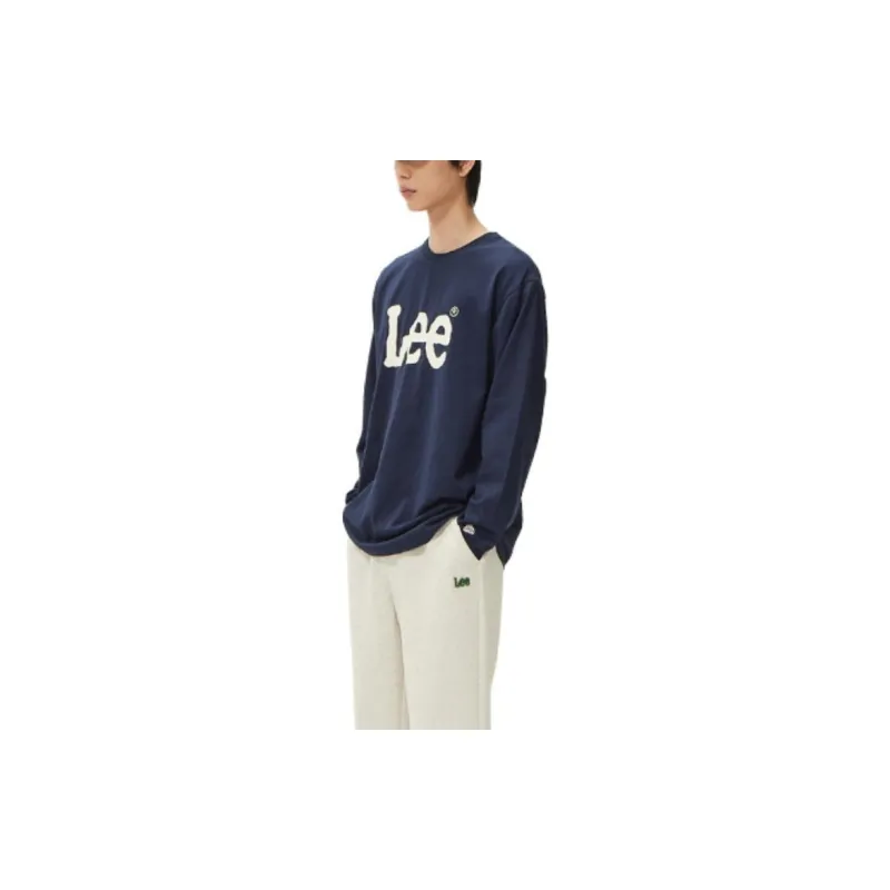 Lee T Shirts Unisex Marine Blue-4
