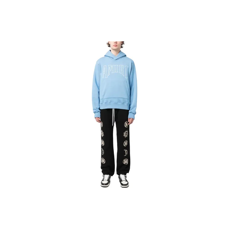 AMIRI Sweatshirts Men Light Blue-2