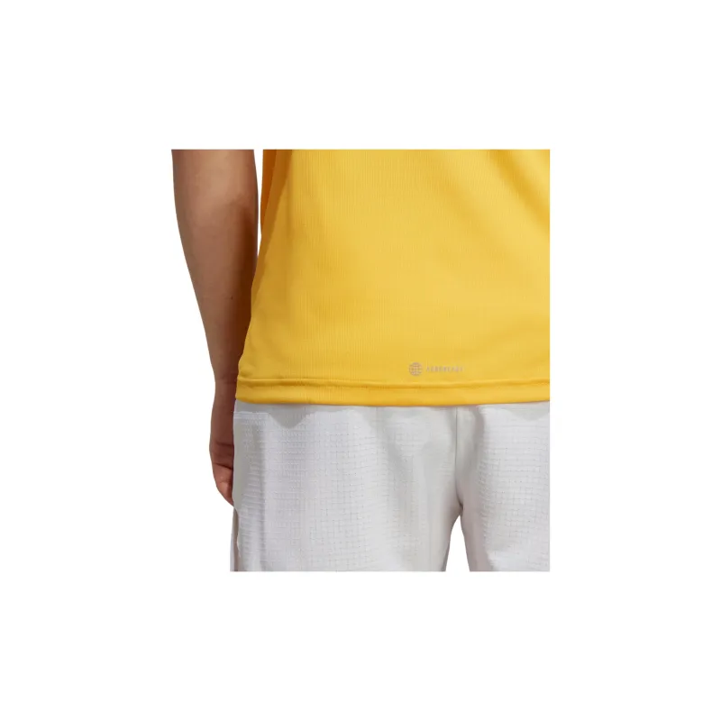 Adidas T Shirts Men Sunlight Yellow-3