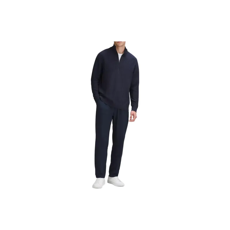 Lululemon Textured Knit Half-Zip Sweater Sweater Men's-2