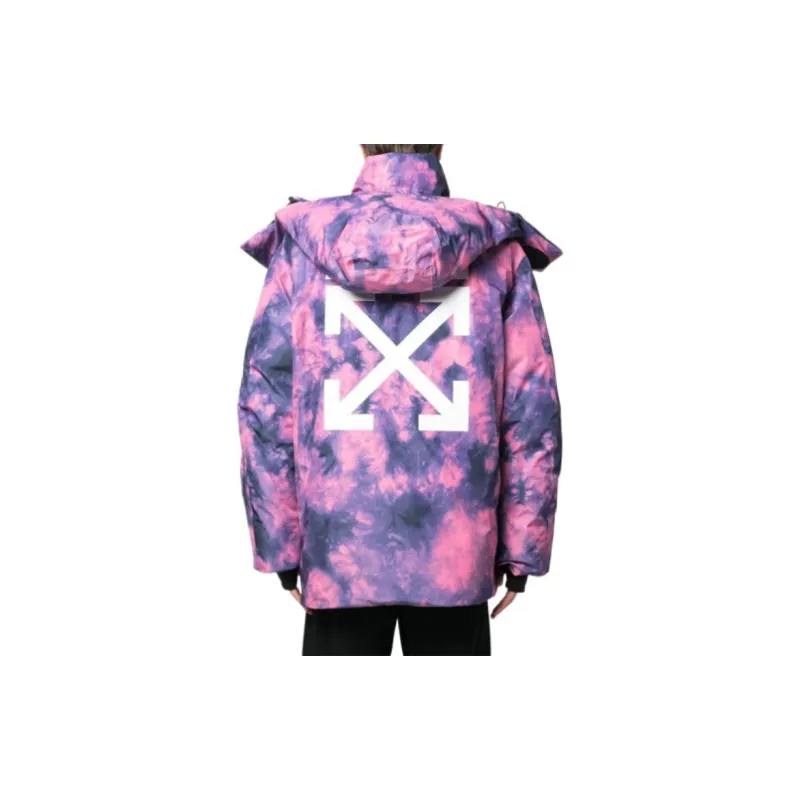 OFF-WHITE Arrows Tie-dye Ski Jacket-3
