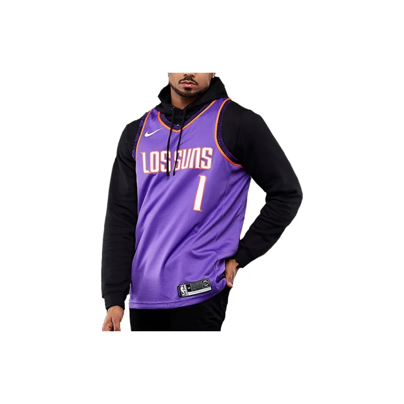 Nike X NBA Basketball Jerseys Men Purple-4