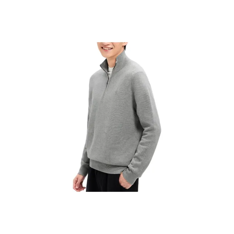 Skechers Diamond Series Sweatshirt Men's Rainy Day Gray-3