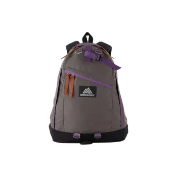 GREGORY Nylon Outdoor Hiking Bag Backpack Unisex Purple/Gray