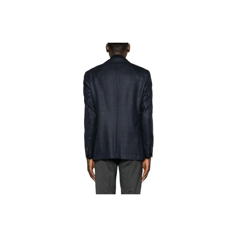 Corneliani Prince Of Wales-check Blazer-5