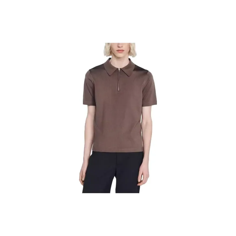 Sandro Knitwear Men Taupe-1