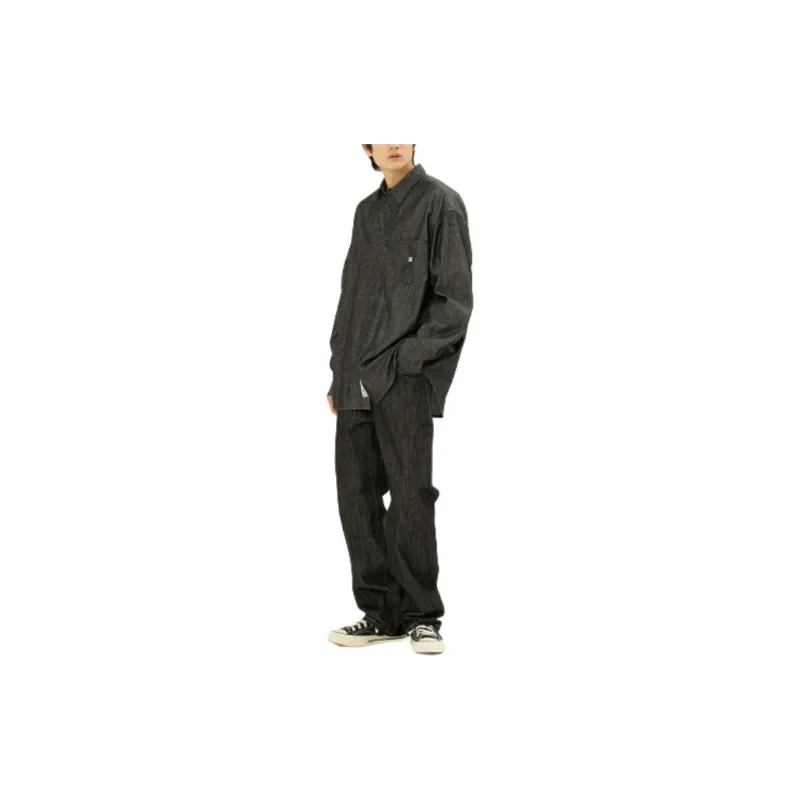 Lee Shirts Men Black-4