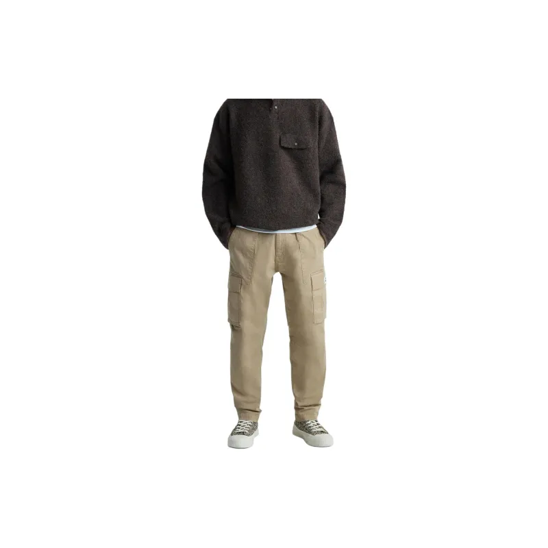 ZARA Cargo Pants Men Tan-4