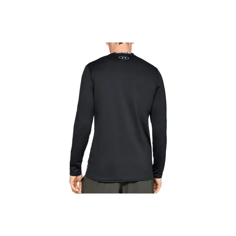 Under Armour Straight Long Sleeved T Shirt Men's Black-3