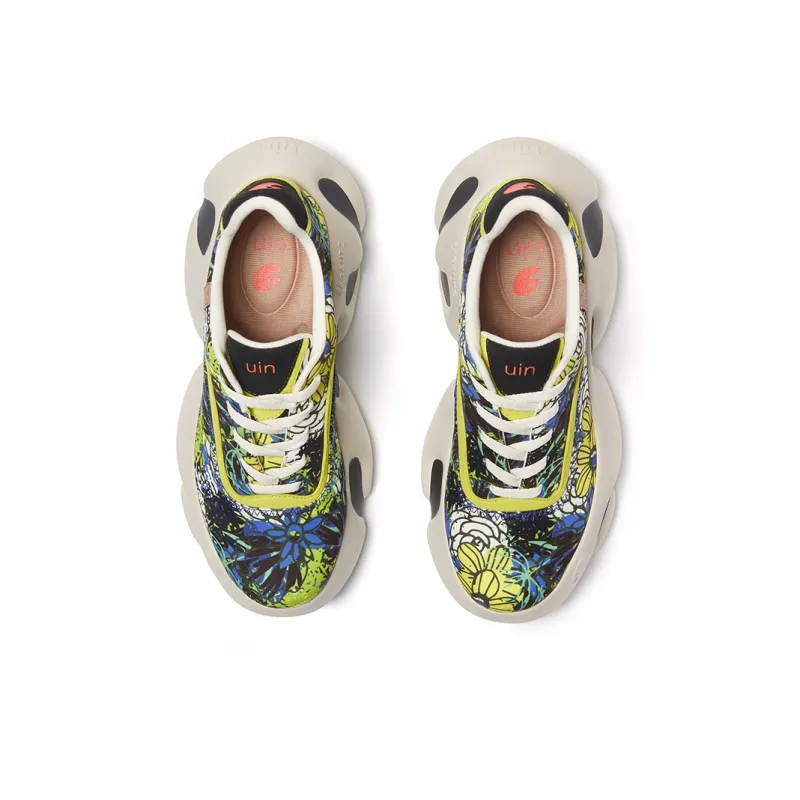 U.IN Zaluz Series Height Increasing Low Top Chunky Sneakers Women's-11