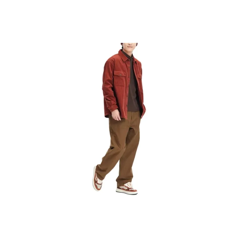UNIQLO Cargo Pants Unisex Umber-3