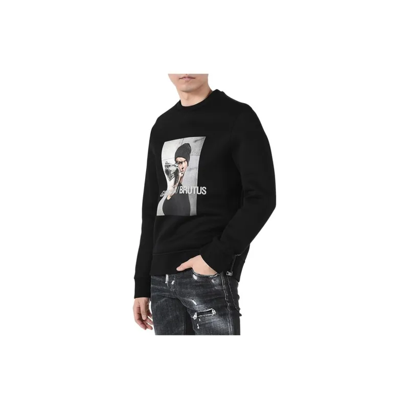 Neil Barrett Graphic Printed Crewneck Sweatshirt-6