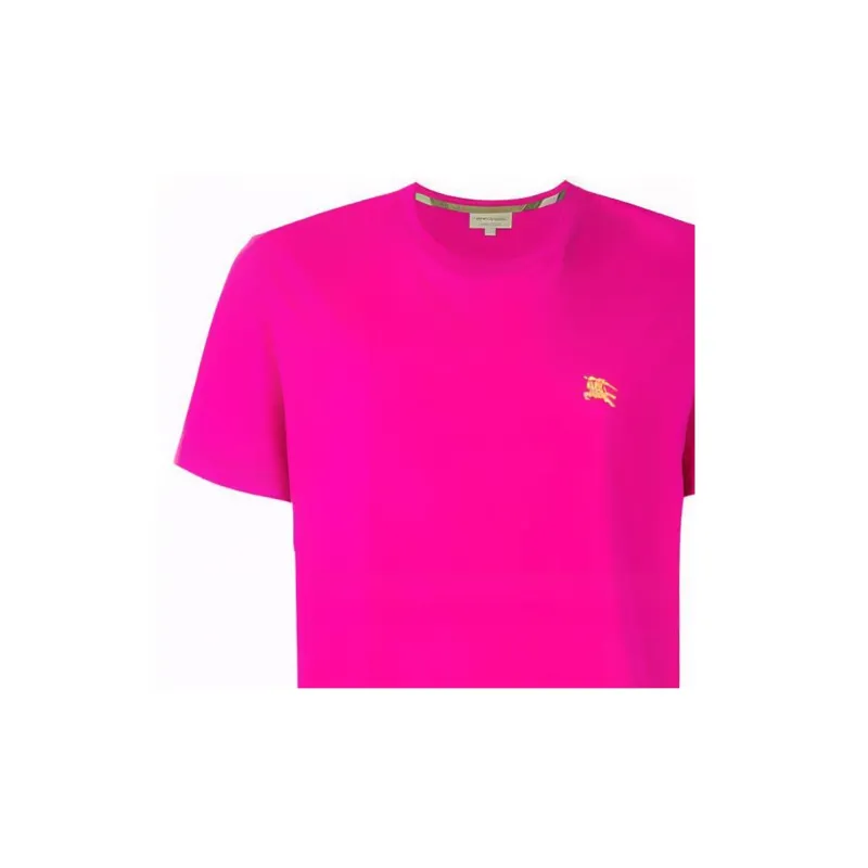 Burberry T Shirt Men's Rose Red-4