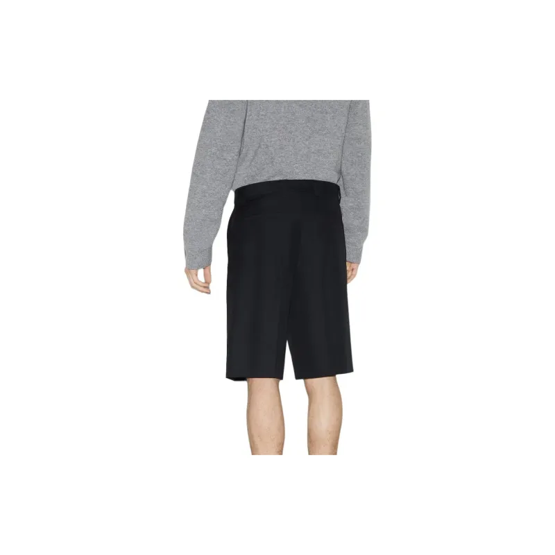 GUCCI Twill Web Pleated Gabardine Shorts-4
