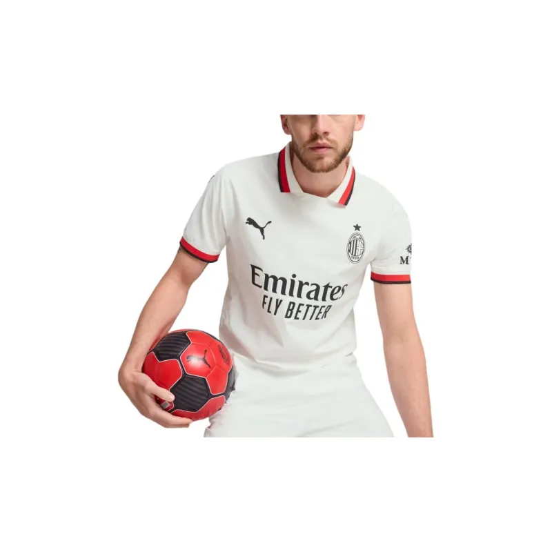 PUMA Camiseta De Fútbol Auténtica De Visitante Para Hombre Ac Milan Visitante 24/25-2