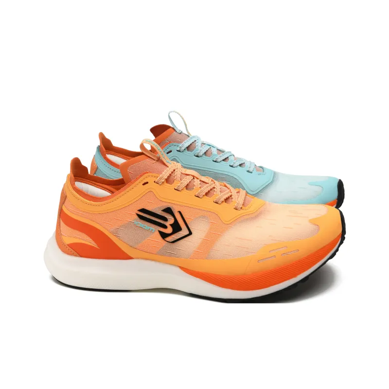 100m F.P Explosion 3.0 Low Top Running Shoes Unisex Jade Pink Mismatched-2