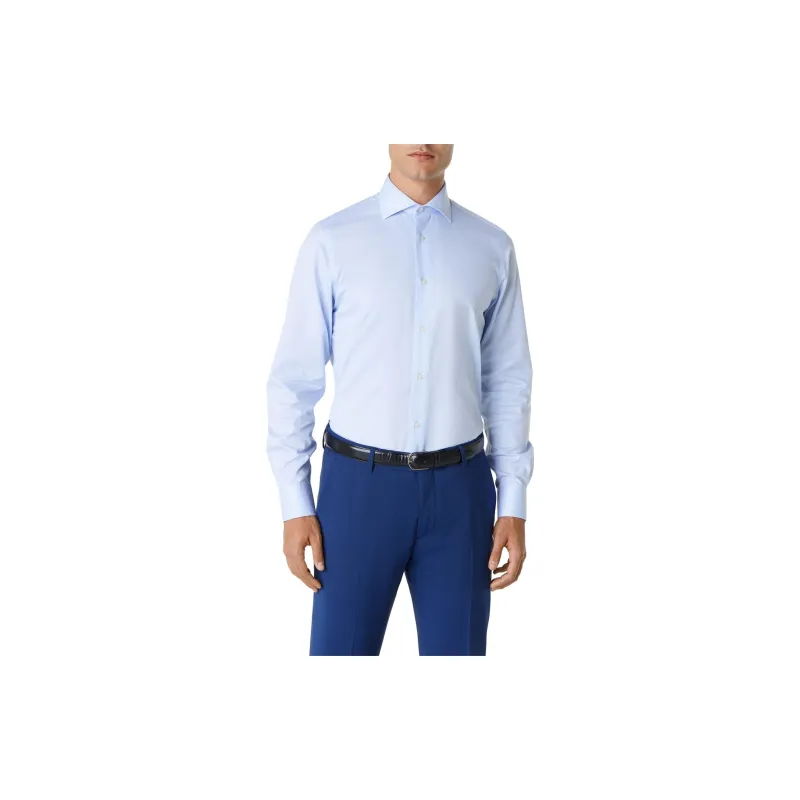 BOGGI Shirts Men Light Blue-3