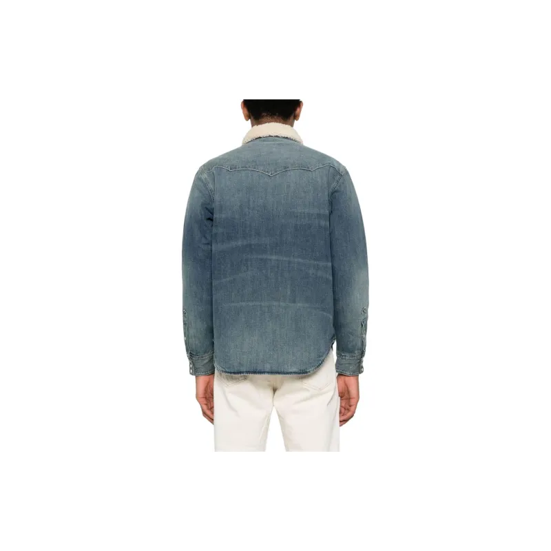 Polo Ralph Lauren Button Up Shearling Collar Jacket-2