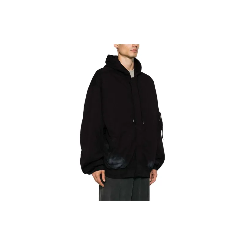 Balenciaga Logo print Padded Jacket-3