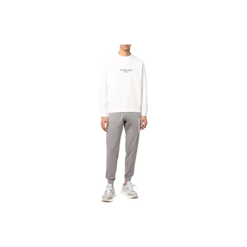 EMPORIO ARMANI SS22 Sweater Men's White-1
