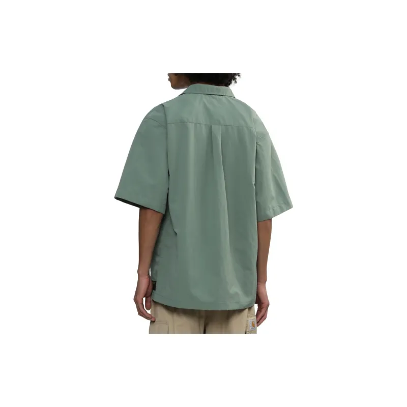 Carhartt WIP Evers Camp collar Ripstop Shirt-8