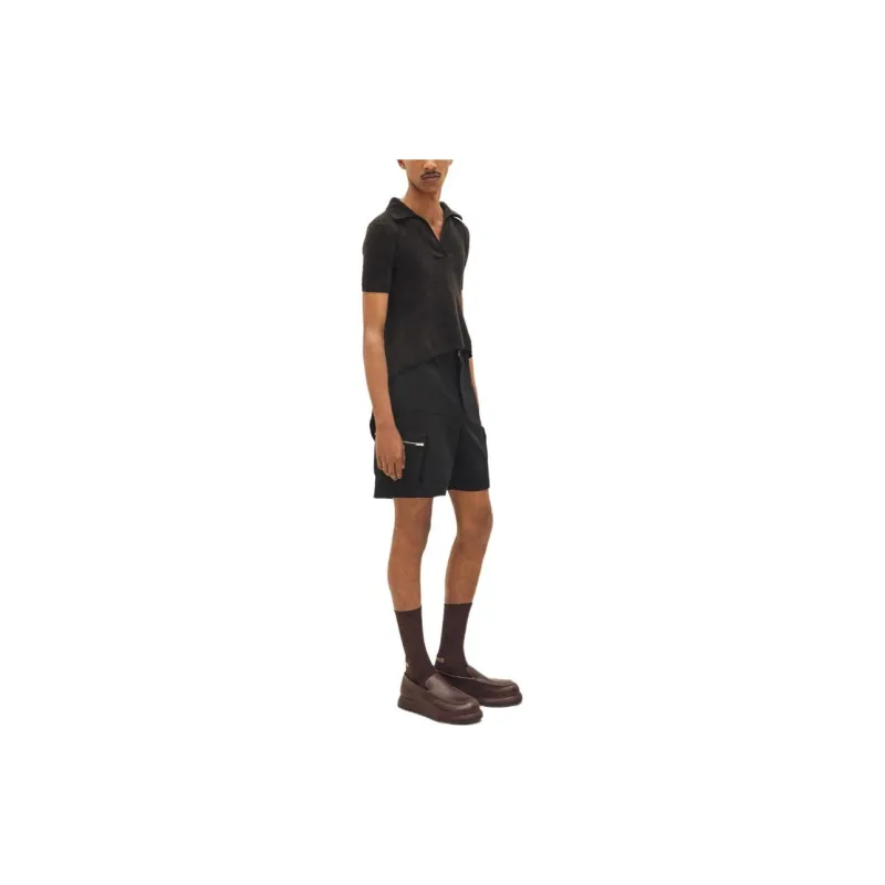 Jacquemus Cargo Pants Men Black-3