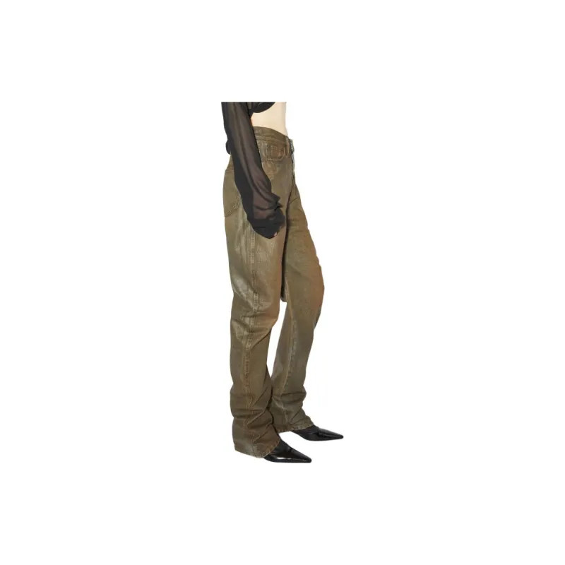 Acne Studios Relaxed Fit Coated Jeans-4
