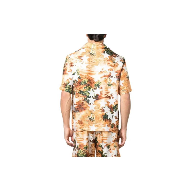 AMIRI Tropical Star Camp Shirt-1