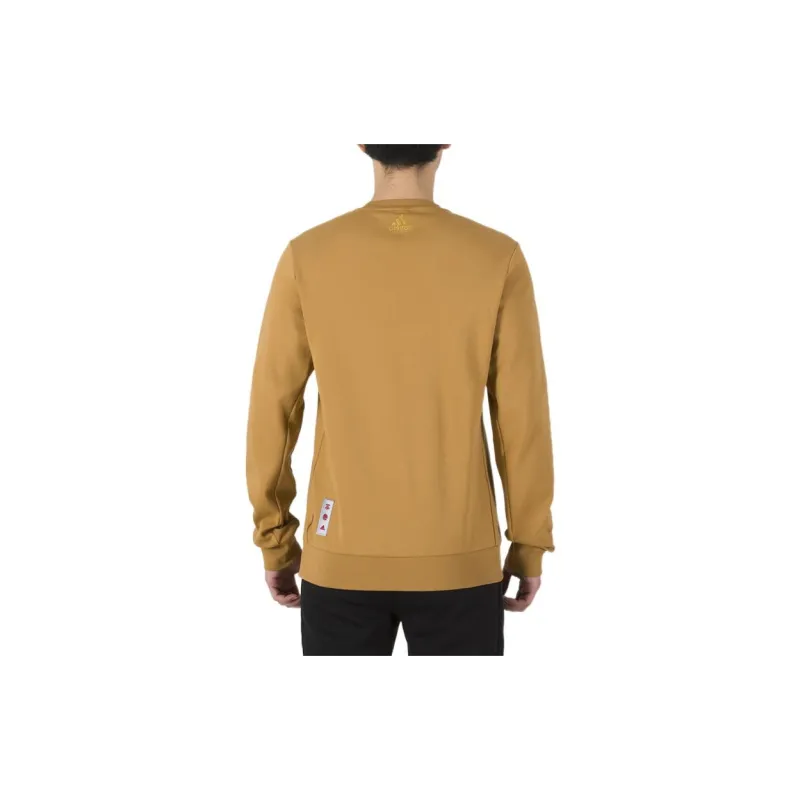 Adidas Sweatshirt Men's Ginger Yellow-3