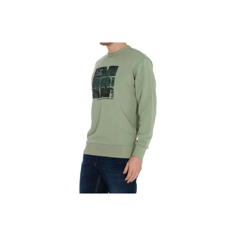 C.P.Company Sweatshirt Men's Green-4