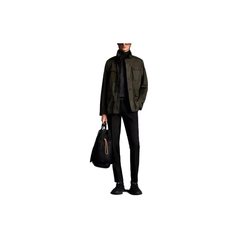 Moncler Jackets Men Dark Green-2