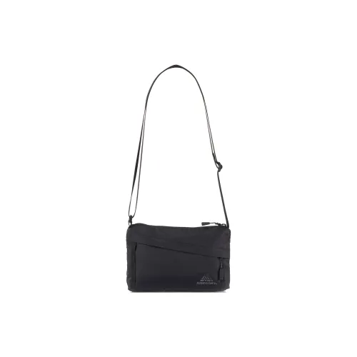 GREGORY Nylon Shoulder Bag Crossbody Bag Unisex Black