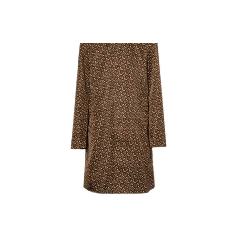 Burberry Trench Coat Men's Saddle Brown-5